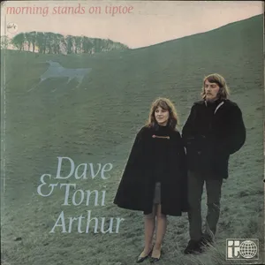 Morning stands on tiptie